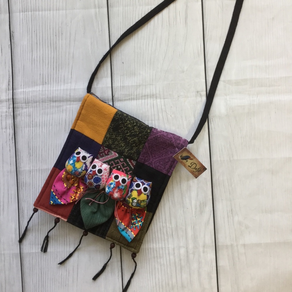 Owl messenger bag